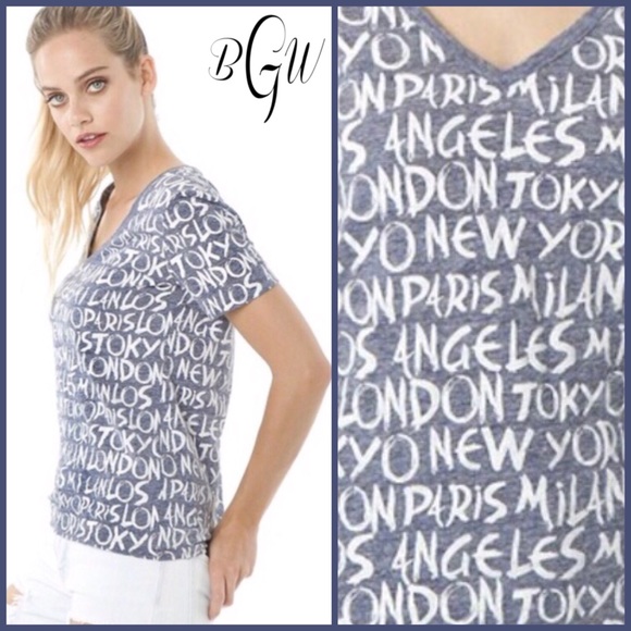 Boutique with Grace Tops - 🌺🆕5⭐️Favorite Fashion Cities Graphic Tee